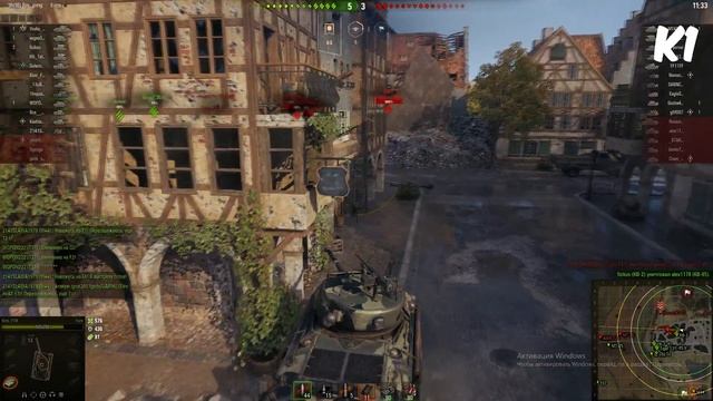 M4A3E8 Fury. Танк "ЯРОСТЬ". Премиумный средний танк США 6 уровня \ World of Tanks смотреть онлайн