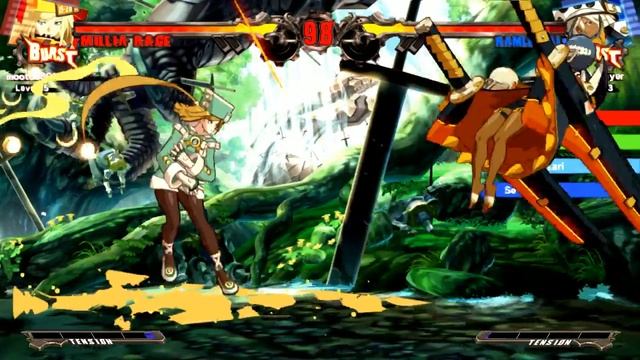 Guilty Gear Xrd JPN Lobbies - Ramlethal (GGXXplayer) Going In - [720p/60fps] смотреть онлайн