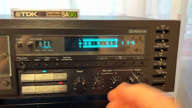 Nakamichi 681 ZX, калибровка - запись смотреть онлайн