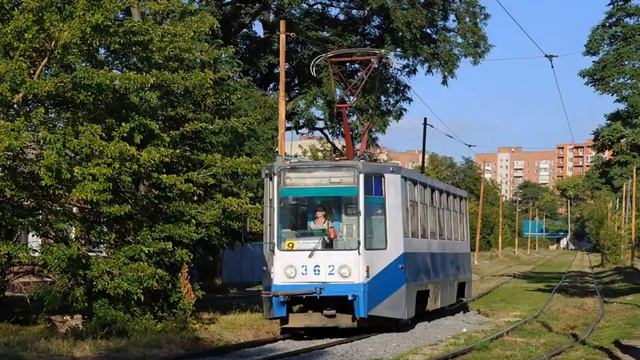 Трамвайный вагон мод. 71-608К № 362 г. Таганрог смотреть онлайн