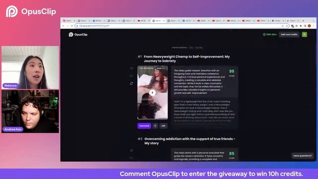 OpusClip for Marketers Live Demo смотреть онлайн