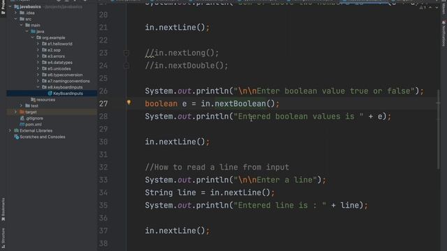 10 Key board inputs | Core Java | Murari Walake смотреть онлайн