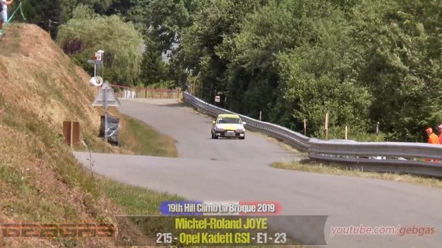 Opel Kadett GSI - Michel-Roland JOYE - HILL CLIMB - 2019 - La Broque смотреть онлайн