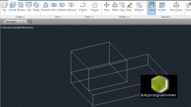 Learning AutoCAD 2014 - 3D Model Tutorial for Beginners #1 смотреть онлайн