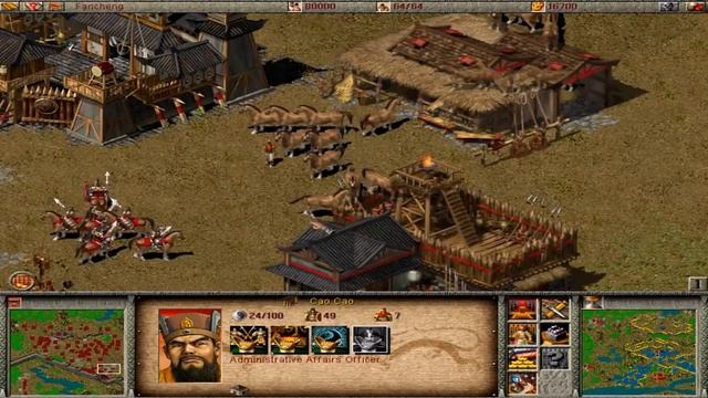 Dragon Throne Battle of Red Cliffs - Cao Cao level 7 - Part 5 смотреть онлайн