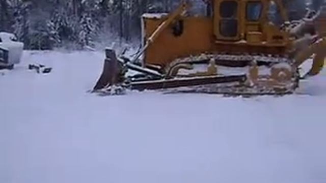 Полевые испытания бульдозера Komatsu D355 после капитального ремонта смотреть онлайн