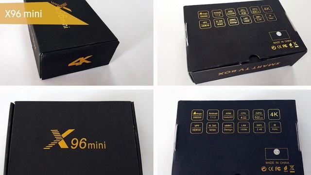 Смарт ТВ приставка X96 Mini