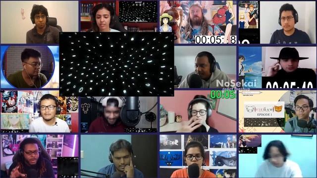 Summer Time Rendering Opening 「Hoshi ga Oyogu 」 - React Mashup (サマータイムレンダOP) смотреть онлайн