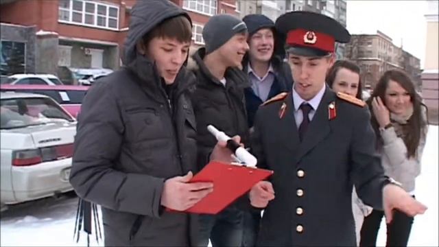 Розыгрыш Гаишник добрый вариант смотреть онлайн