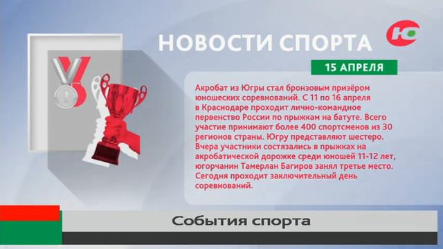 Югорский акробат завоевал бронзу на всероссийских соревнованиях смотреть онлайн