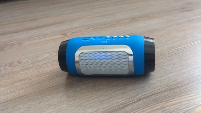 C-65 колонка тест звука! смотреть онлайн