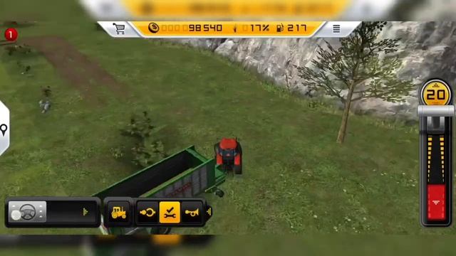 cow feeding in fs 14 || farming simulator 14 || new game play video || смотреть онлайн