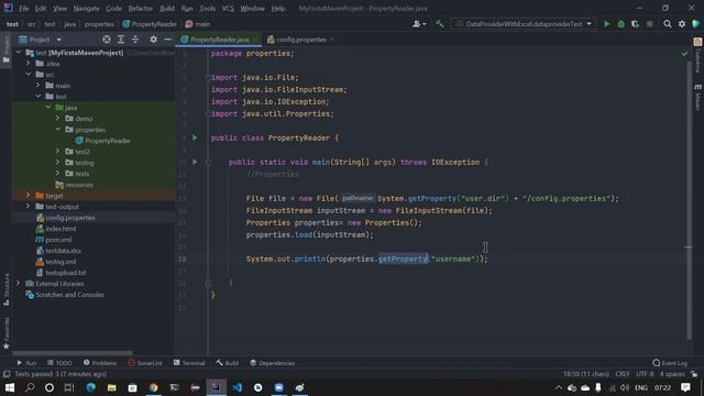 Part 24 Dataprovider with HashMap Property File Reading смотреть онлайн