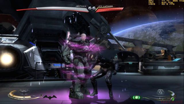 INJUSTICE:GODS AMONG US -Ultimate Edition- Gameplay PC FPS Counter on AMD HD6770M смотреть онлайн