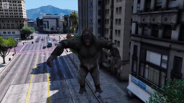 SPIDERMAN MUSCLE VS KING KONG - EPIC BATTLE смотреть онлайн