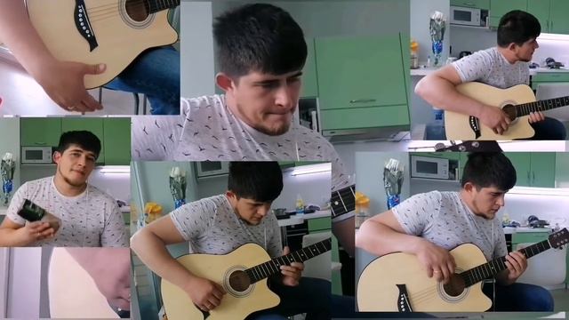 Всё просто. "Loopify" и "Video Maker" + наушники с микрофоном. смотреть онлайн
