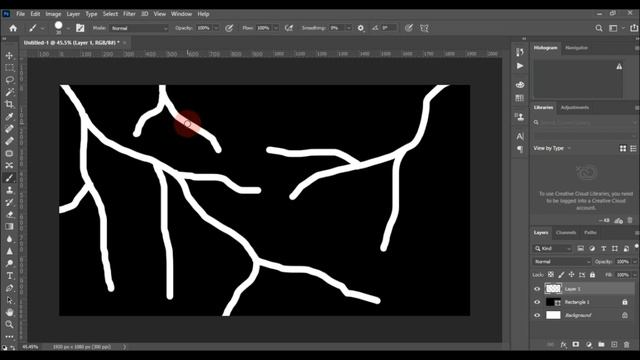 Easy to make Lightning strikes in Photoshop смотреть онлайн