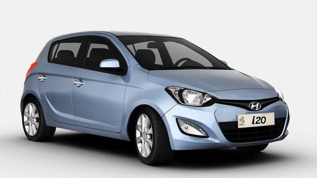 Hyundai I20 (2013) 3D Model From CGTrader.com