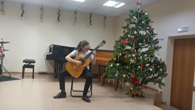 Б,. Калатауд "Болеро" играет Михайлина Екатерина ДШИ 8 Барнаул (3 класс) смотреть онлайн