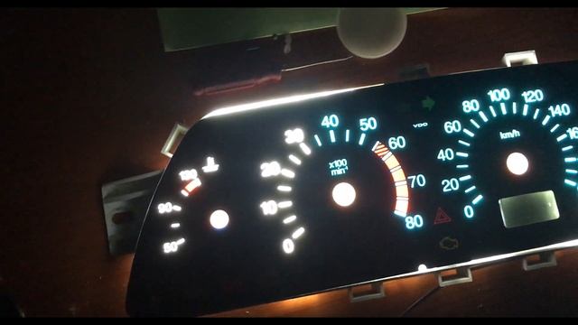 ПЕРЕСВЕТ приборки VDO на ВАЗ 2114 , 2110, 2112, 2111 / РЕЗУЛЬТАТ ОГОНЬ / ИНВЕРСИЯ ЖК экрана смотреть онлайн