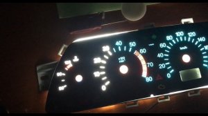 ПЕРЕСВЕТ приборки VDO на ВАЗ 2114 , 2110, 2112, 2111 / РЕЗУЛЬТАТ ОГОНЬ / ИНВЕРСИЯ ЖК экрана