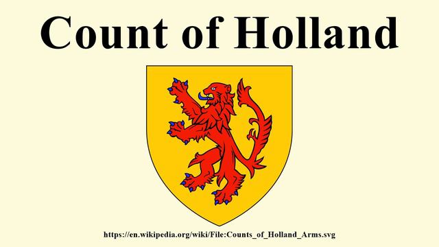 Count of Holland смотреть онлайн