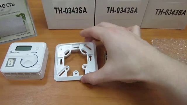 #91. ТеплоПлит. Что идет в комплекте к терморегулятору для кварцевых обогревателей frontier TH 0343 смотреть онлайн