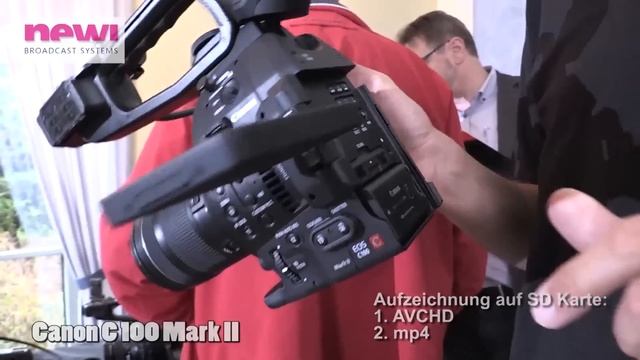 Canon C100 Mark II Vorstellung - Newi 