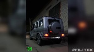 ГРОМОВОЙ ВЫХЛОП с регулировкой на Mercedes G63 AMG