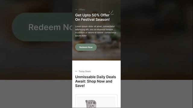 Furniture Store Website Design | Mobile Responsive| Furniture E-Commerce Website | React Js | HTML смотреть онлайн