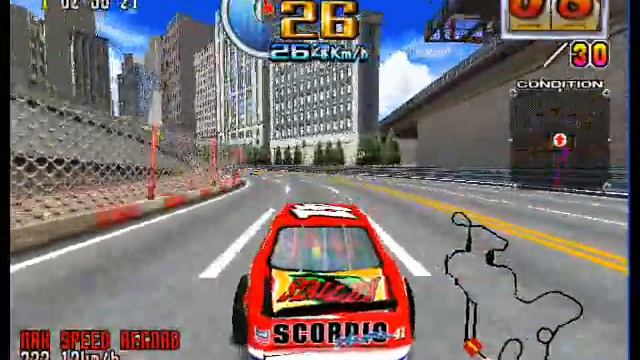 Daytona USA 2: Battle On The Edge (Supermodel V0.3a) Test