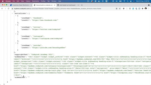 #3 Header Footer REST API Endpoint | React WooCommerce Theme | Nextjs WooCommerce REST API Example смотреть онлайн