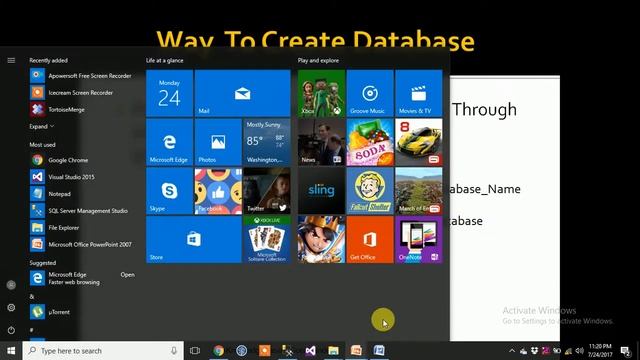 Part 1 - How to Create Database in SQL смотреть онлайн