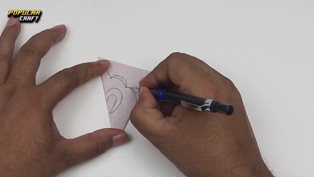 How To Cut Paper Design | Paper Cutting Art For Kids | Popular Craft смотреть онлайн
