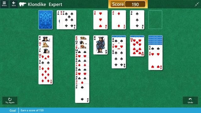 Star Club | Classic | Klondike Expert - Earn a score of 720 смотреть онлайн