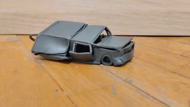 Американский фургон из пластилина. КРАШ ТЕСТ (ПОЛНЫЙ ФЕЙЛ!! ПОЛНЫЙ ФЕЙЛ!!)?????? смотреть онлайн
