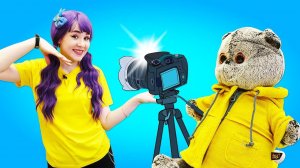 Кот Дымок кулинарный блогер! Игры в готовку из Плей До. Видео для детей про мягкие игрушки