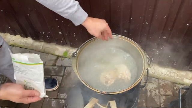 Плов по-тайски с куриными сердечками. смотреть онлайн