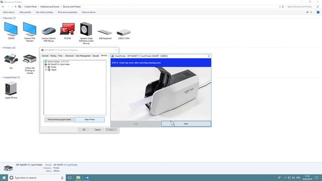 How To Clean The IDP Smart 51 ID Card Printer