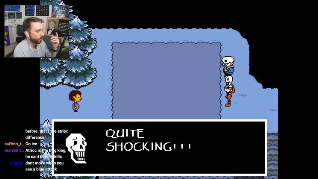 The puzzle god has arrived - Atrioc Undertale highlights part 2 смотреть онлайн