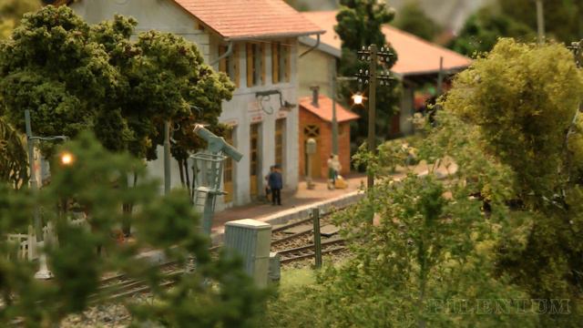 Beautiful French Modular Model Railway Layout with Cab Ride in HO Scale смотреть онлайн