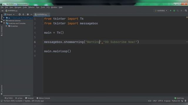 Create Message Box using Python|#tkinter|Python Projects|#KKR смотреть онлайн
