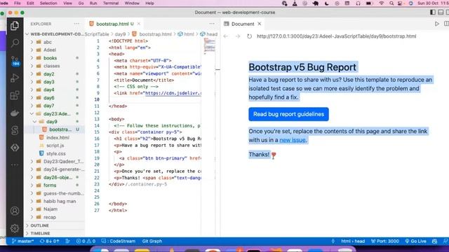 Learn bootstrap framework l 2022 10 30 l part 1 смотреть онлайн