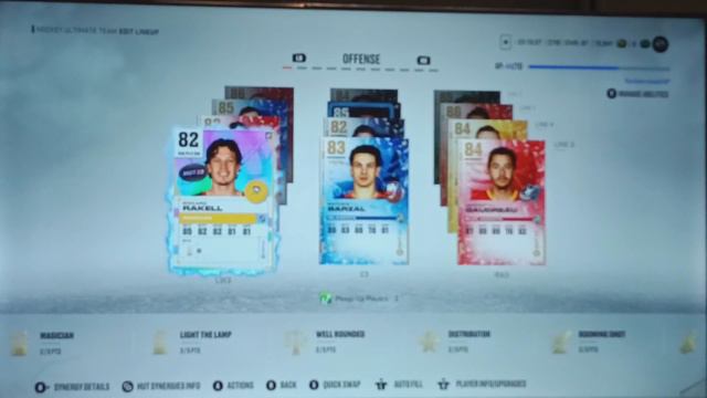 Создание копии своей команды Hockey Ultimate Team NHL