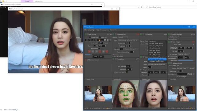 DeepFaceLive testing and preview...... #DeepfaceLive, #deepfacelab , смотреть онлайн