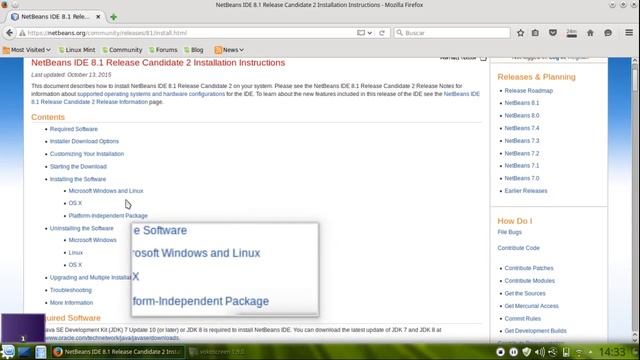 COMO INSTALAR NETBEANS 8 1 EN LINUX MINT 17 2 KDE #4 смотреть онлайн