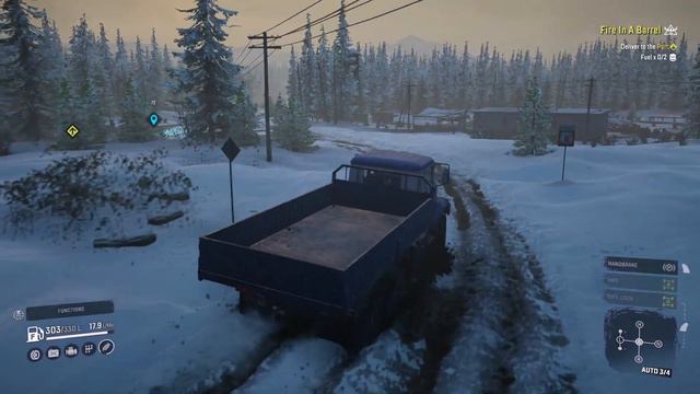 SnowRunner - Fire in a Barrel in North Port, Alaska (Gameplay Walkthrough)- Thrustmaster T300 RS GT смотреть онлайн
