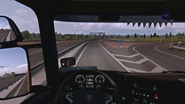 ETS2 1.39 ProMods 2.51 Scania R490 Ostrów Mazowiecka - Kuressaare смотреть онлайн