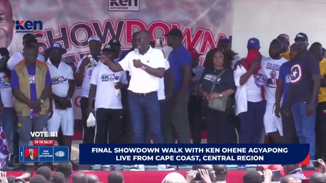 FULL SPEECH OF KEN OHENE AGYAPONG, CAPE COAST SHOWDOWN WALK смотреть онлайн