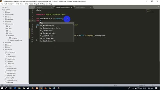 How Make CRUD in laravel5 8 khmer by Pen Samol смотреть онлайн